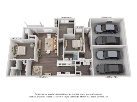 873 Westbury Blvd 1-3 Beds Apartment, Townhouse for Rent - Photo Gallery 45